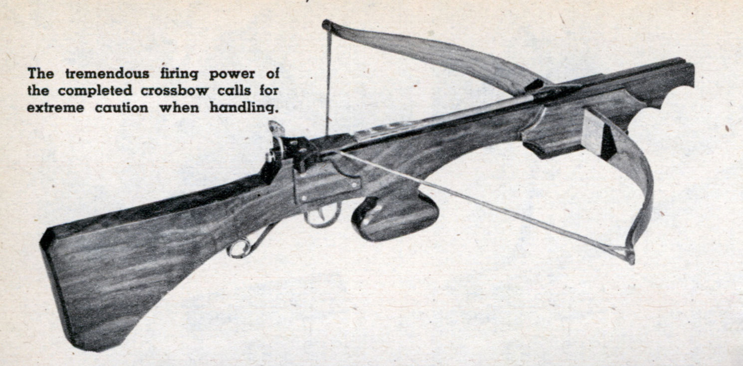 Wooden Crossbow Plans