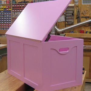 Pink Toy Box