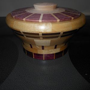 Maple/Purpleheart bowl
