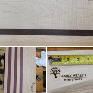 Laser Engraved Cutting Board