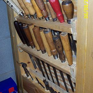 Chisel rack