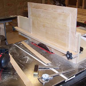 Panel Raising Jig - Raising position