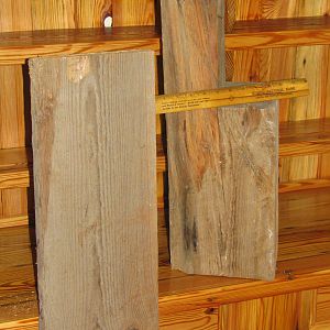 Raw timbers