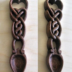 Celtic Love Spoon