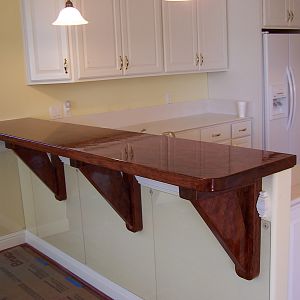 Bubinga Counter Top
