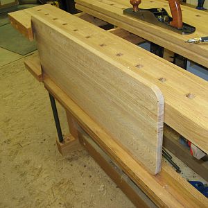 Workbench build - planing beam
