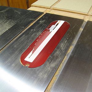 Colli-Beck zero clearance insert plate for SawStop