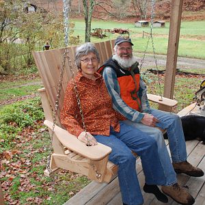 Adirondack Porch swing