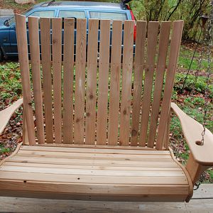 Adirondack Porch swing