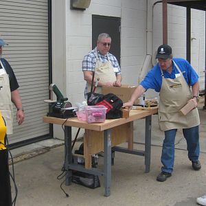 First Wounded Warrior Session Dec. 8, 2012