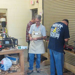 First Wounded Warrior Session, Dec. 8, 2012