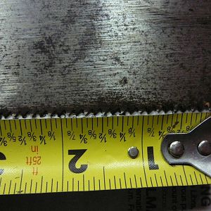 Old Saw rehab