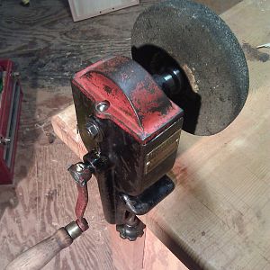 2.Goodell Pratt Model 485 Crank Grinder
