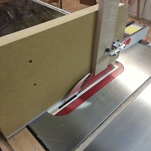 tenon jig on bandsaw