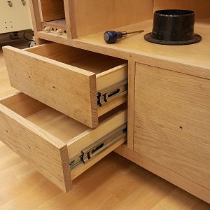 New router table WIP - drawers