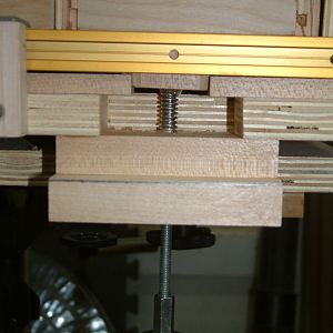Drill press table