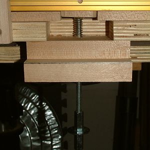 Drill press table