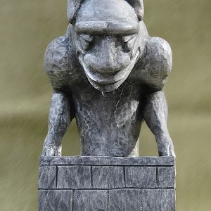 Grotesque front