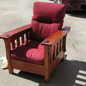 Latest Project - Mission style recliner