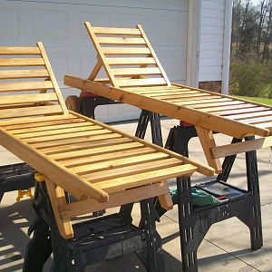 Chaise lounge chairs by NC_Horn