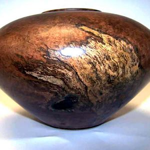 Rhododendron burl hollow form