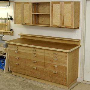 Shop cabinets