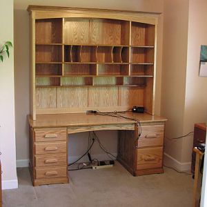 Oak desk