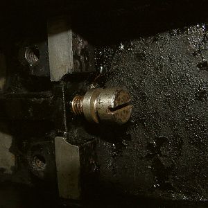 Frog adjuster screw