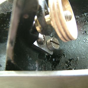 Frog assembly installed