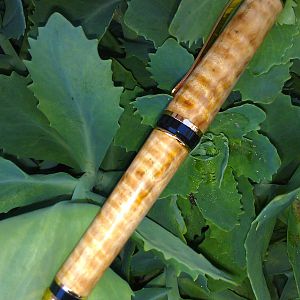 Spalted Curly Maple Cigar Pen
