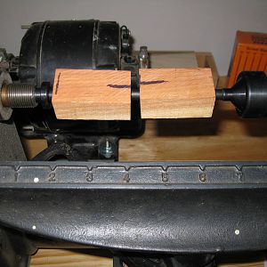 Blanks mounted