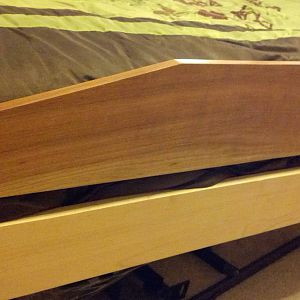 Foot board Cherry Panel Closeup 1