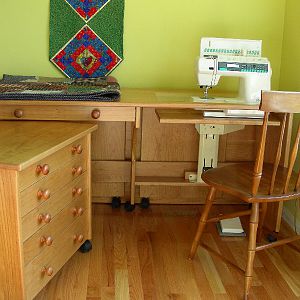 Quilting cabinet