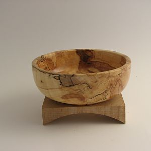 Spalted Maple Bowl