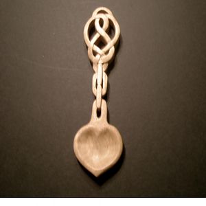 Carved spoon