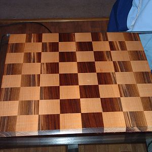 Maple Walnut Chessboard
