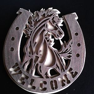 Horseshoe welcome