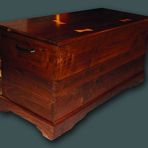 Black Walnut Blanket Chest