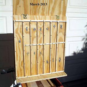 Plane Storage on slanting board