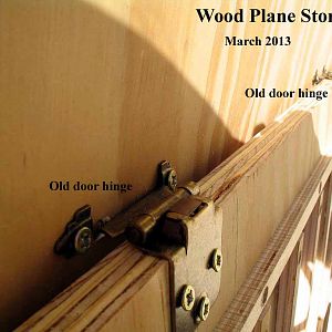 Plane Storage on slanting board