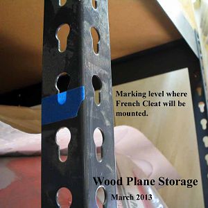 Plane Storage on slanting board