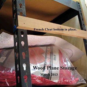 Plane Storage on slanting board