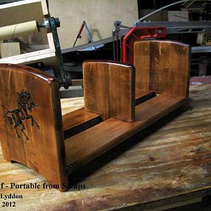 Book Shelf - Portable Bookshelf - for Tabletop