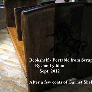 Book Shelf - Portable Bookshelf - for Tabletop