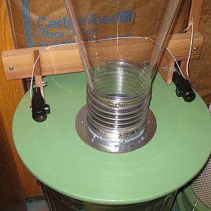 Sensors on Cyclong Bin Cover