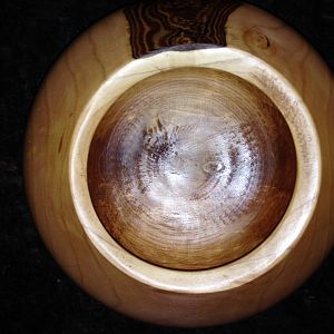 Live edge Pear bowl