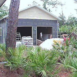 Shop Build Progress April 2014