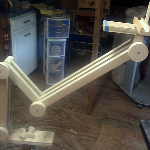 Articulated arm camera mount
