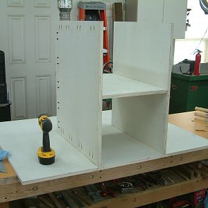Router cabinet build