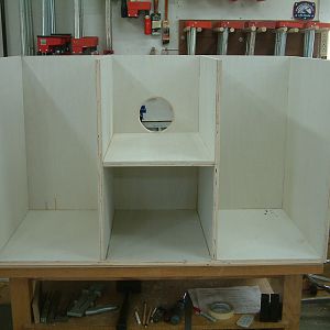 Router cabinet build